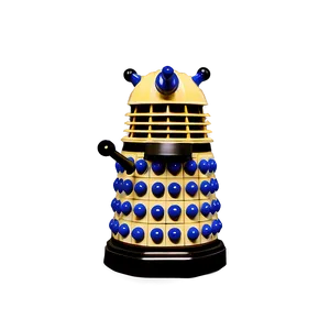 Isolated Dalek Figure PNG 06242024