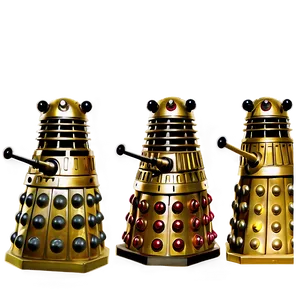 Isolated Dalek Figure PNG Ogw85 PNG