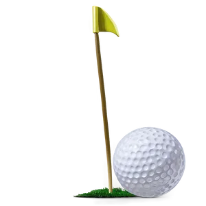 Isolated Golf Ball Png Scs PNG image