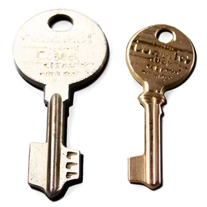 Isolated House Key PNG 79