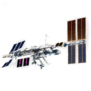 Isolated Image Of Iss Components PNG 95 PNG