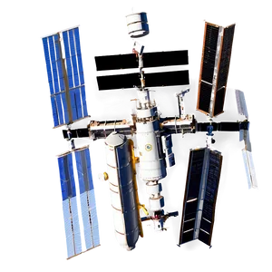 Isolated Image Of Iss Components PNG Tsj69 PNG