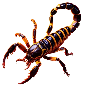 Isolated Scorpion Specimen Png 05242024 PNG image