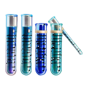 Isolated Test Tubes Png 06262024 PNG image