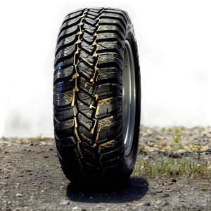 Isolated Tire Tracks PNG 06202024