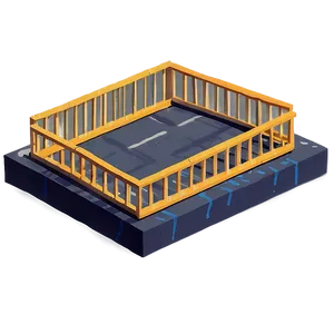 Isometric Grid With Measurements Png 06282024 PNG image