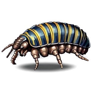 Isopod Drawing Png Gtw90 PNG image