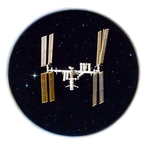 Iss As Seen From Space Telescope PNG 06282024 PNG