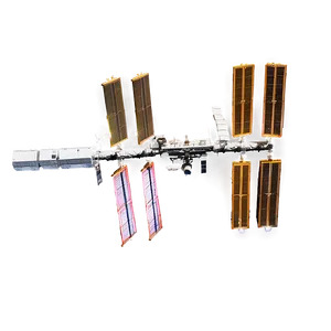 Iss As Seen From Space Telescope PNG 06282024 PNG