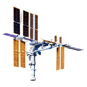 Iss As Seen From Space Telescope PNG Xkp22 PNG