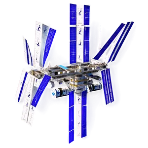 Iss In Deep Space Travel PNG 06282024