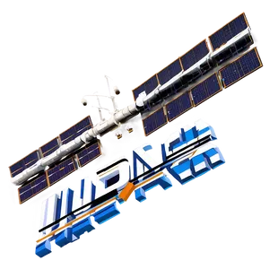 Iss Orbit Path Illustration PNG 06282024 PNG