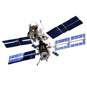 Iss Satellite Orbiting Earth Png Jfh33 PNG image