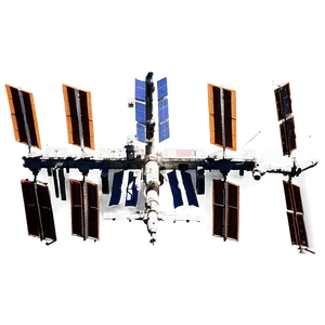 Iss Spacecraft In Orbit Png 06282024 PNG image