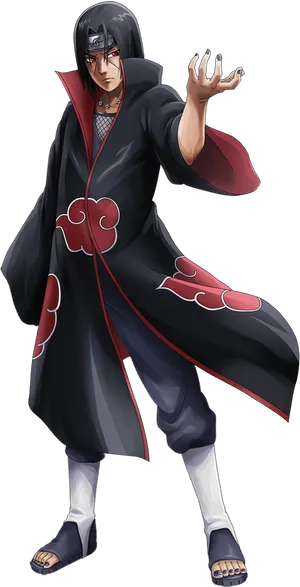 Itachi Uchiha Akatsuki Cloak | PNGpix.com