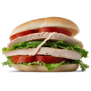 Italian Chicken Sandwich PNG 06132024