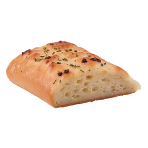 Italian Focaccia Bread PNG 05232024