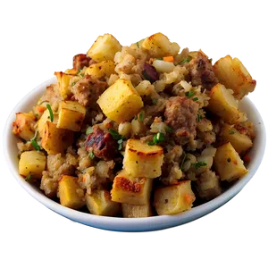 Italian Sausage Stuffing PNG 06272024