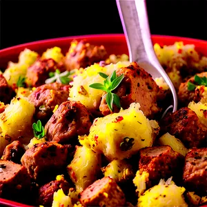 Italian Sausage Stuffing PNG 06272024