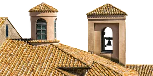 Italian Terracotta Rooftops PNG