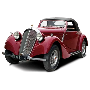 Italian Vintage Car PNG Qlp55 PNG