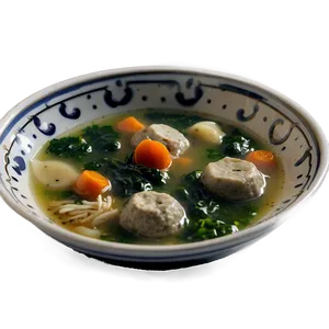Italian Wedding Soup PNG 05242024 PNG