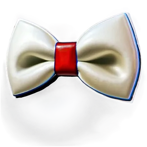 Ivory Bow Tie PNG Ddv76