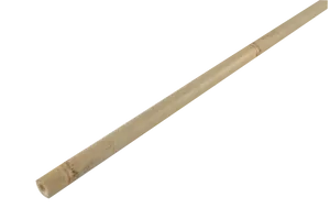 Ivory Colored Smooth Stick Black Background PNG image