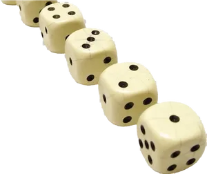 Ivory Dominoesina Row PNG