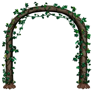 Ivy Archway Graphic PNG image