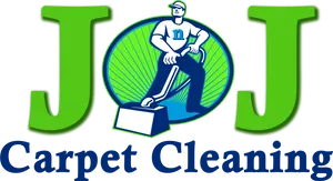 J J Carpet Cleaning Logo PNG image