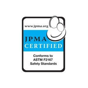 J P M A Certified Safety Standards Label PNG image
