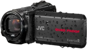 J V C Quad Proof Camcorder Waterproof PNG