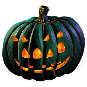 Jack O Lantern In Dark PNG 05252024