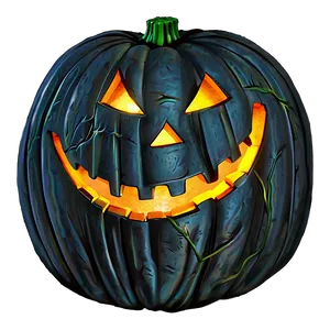 Jack O Lantern In Graveyard PNG Qyj