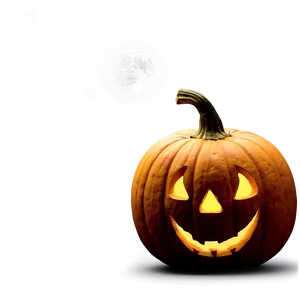 Jack O Lantern In Moonlight PNG Cam19