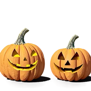 Jack O Lantern On Haystack PNG 05252024