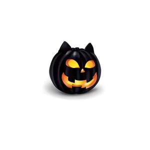 Jack O Lantern With Cat PNG Ndi