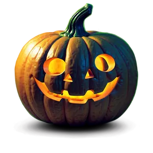 Jack O Lantern With Cobweb PNG 05252024