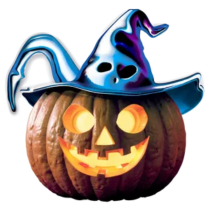 Jack O Lantern With Ghost PNG Bod93
