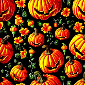 Jack O Lantern With Pumpkin Patch PNG 40 PNG