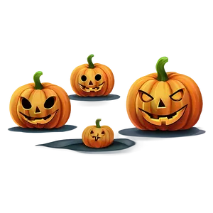 Jack-o'-lanterns Halloween Cartoon Png Wqc69 PNG image