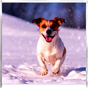 Jack Russell In Snow PNG 97 PNG