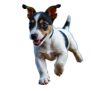 Jack Russell Puppy Playtime PNG Ybt68 PNG