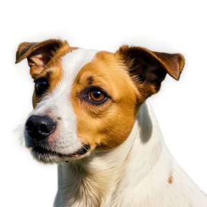 Jack Russell Terrier Portrait PNG Lvu