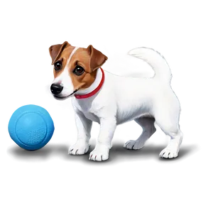 Jack Russell With Ball Png Ycc5 PNG image