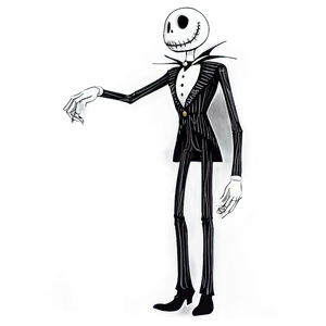 Jack Skellington Drawing Png 05062024 PNG image