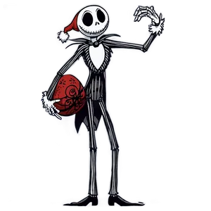 Jack Skellington Santa Mischief PNG 06292024