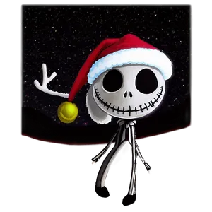 Jack Skellington Santa Reindeer PNG Myi PNG