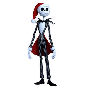 Jack Skellington Santa Suit PNG Gun